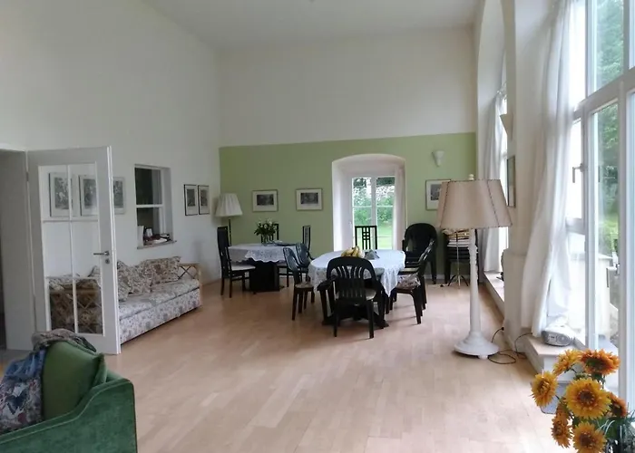 公寓 Orangerie Im Schlosspark Zu